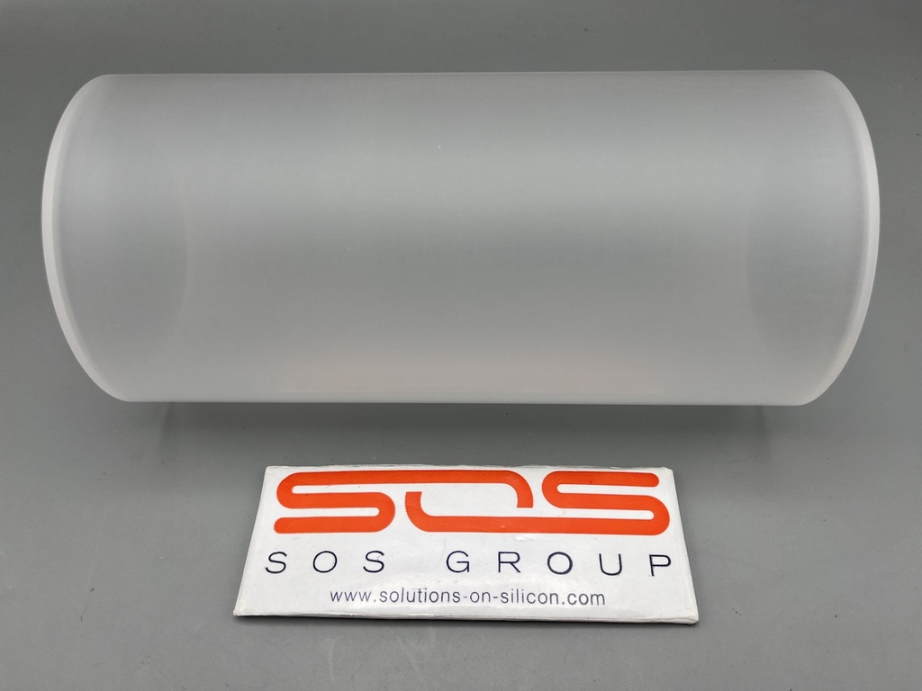 LAM 716-160255-002, QUARTZ JAR, BELL, SLEEVE, 8.46, ISO ETCH