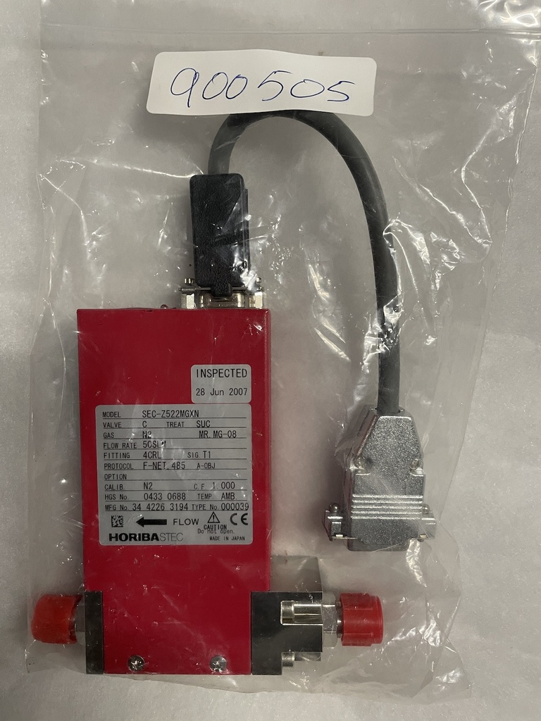 Mass Flow Controller Horiba STEC SEC-Z522MGXN