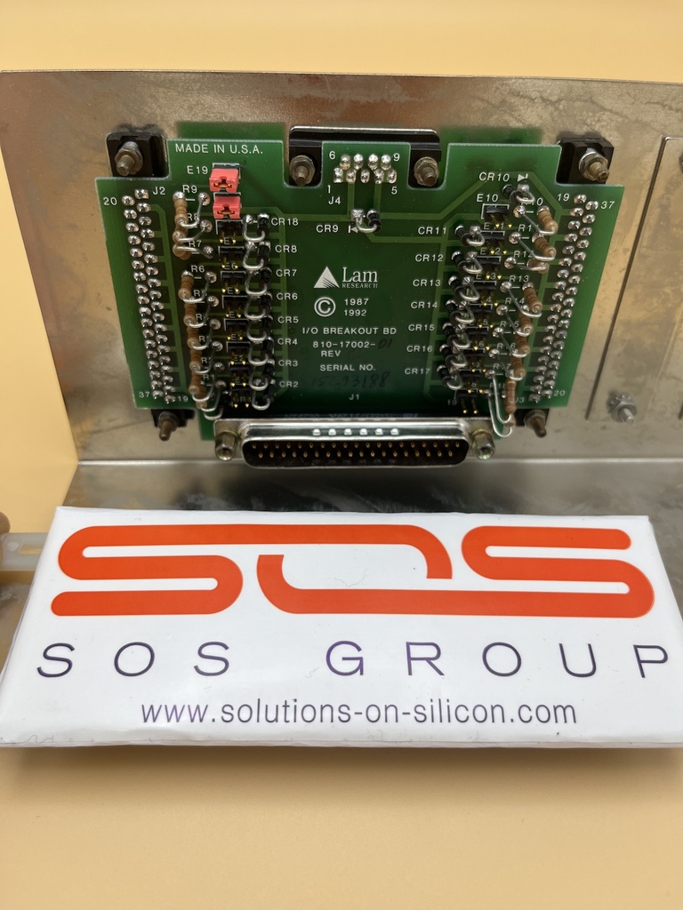 Lam Research 810-017002-001 PCB I/O BREAKOUT BD