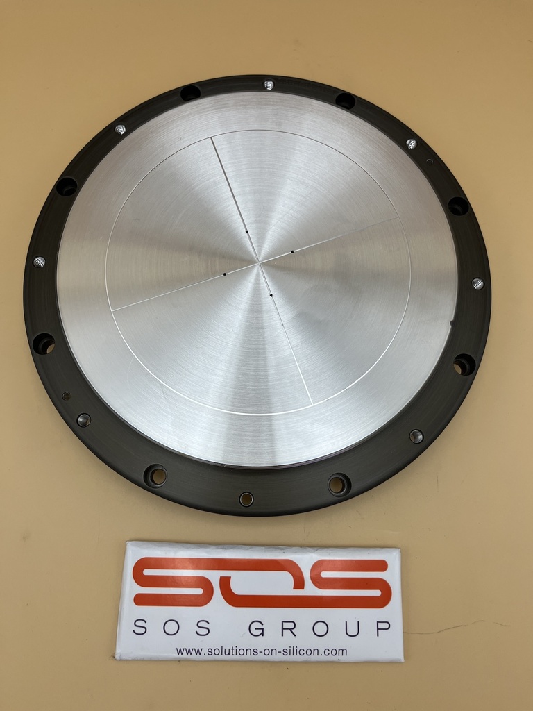 LAM Research 715-031752-208, CAP LWR ELECT 8" W/GRV .035