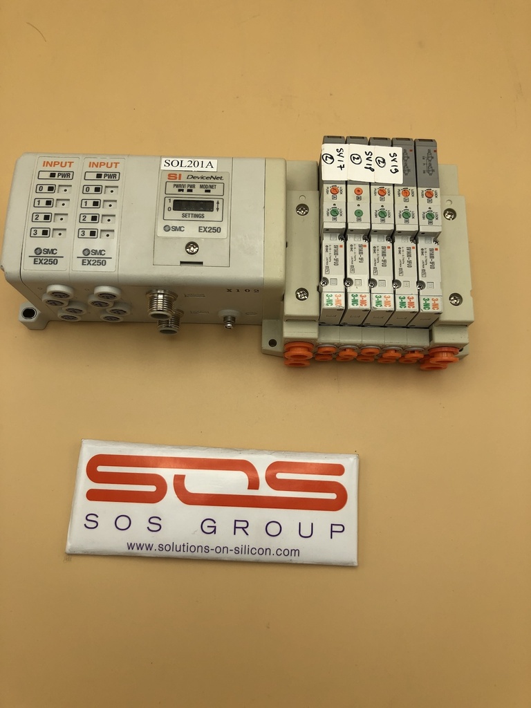 SMC EX250 Solenoid Block Devicenet