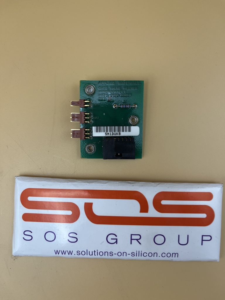 Applied Materials 0100-00057, PCB Gate Valve Heater Interconnect