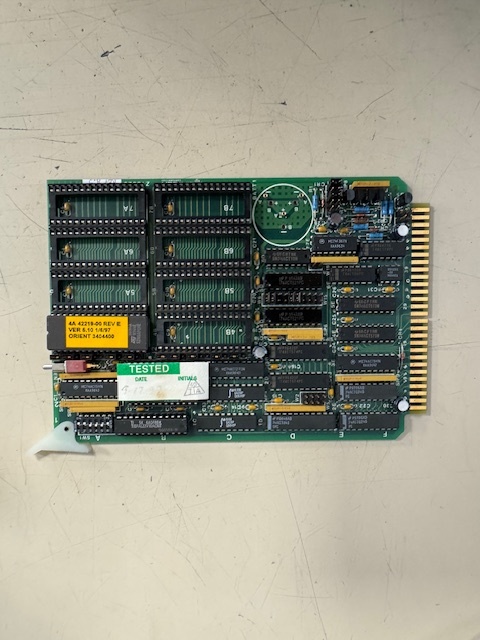 Varian Kestrel 650/750 42219-00 ZT8825 Memory Board Rev.A5