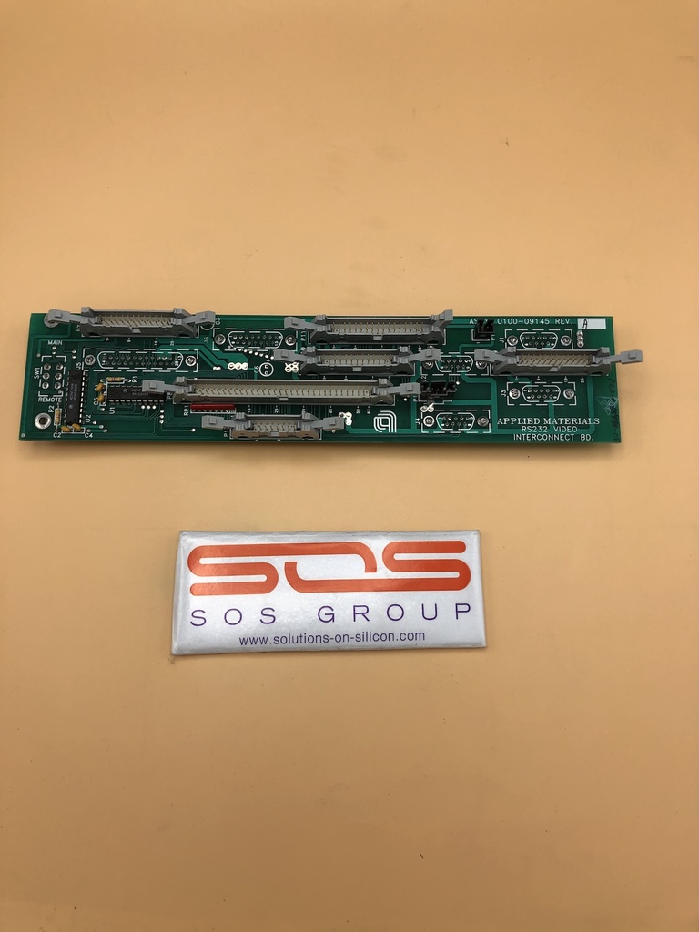 AMAT 0100-09145 PCB ASSY, RS232 VIDEO INTERCONNECT, 104250