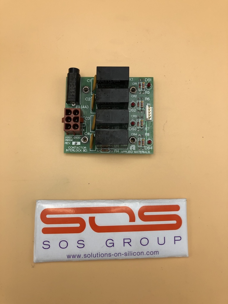 Applied Materials PCB Contactor Interlock Board 0100-09104