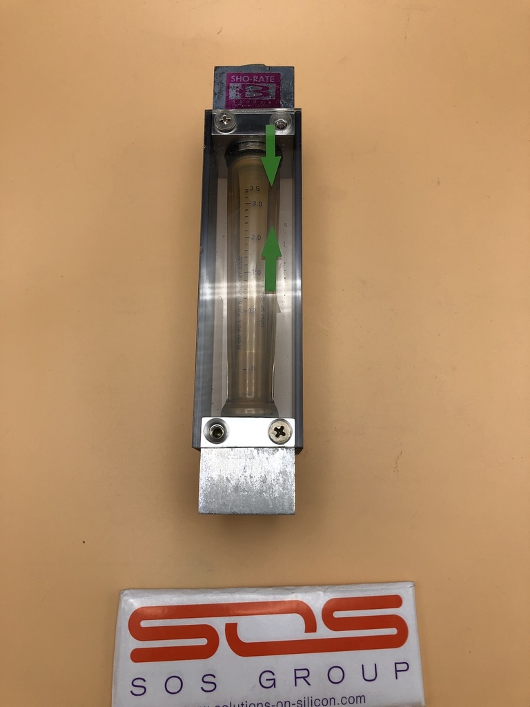 Brooks 1358 1358E1D1EA1A1A Flow Meter Sho-Rate Flow Meter