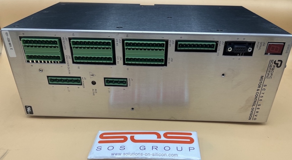 SVG 121-235 Rev. C, Pacific Scientific SC750 Controller Spindle Low Torque Upgrade