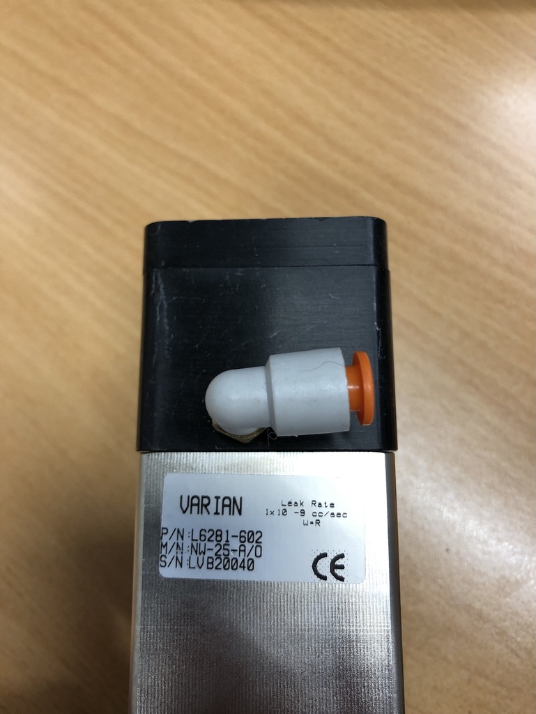 Varian Backing Valve L6281-602
