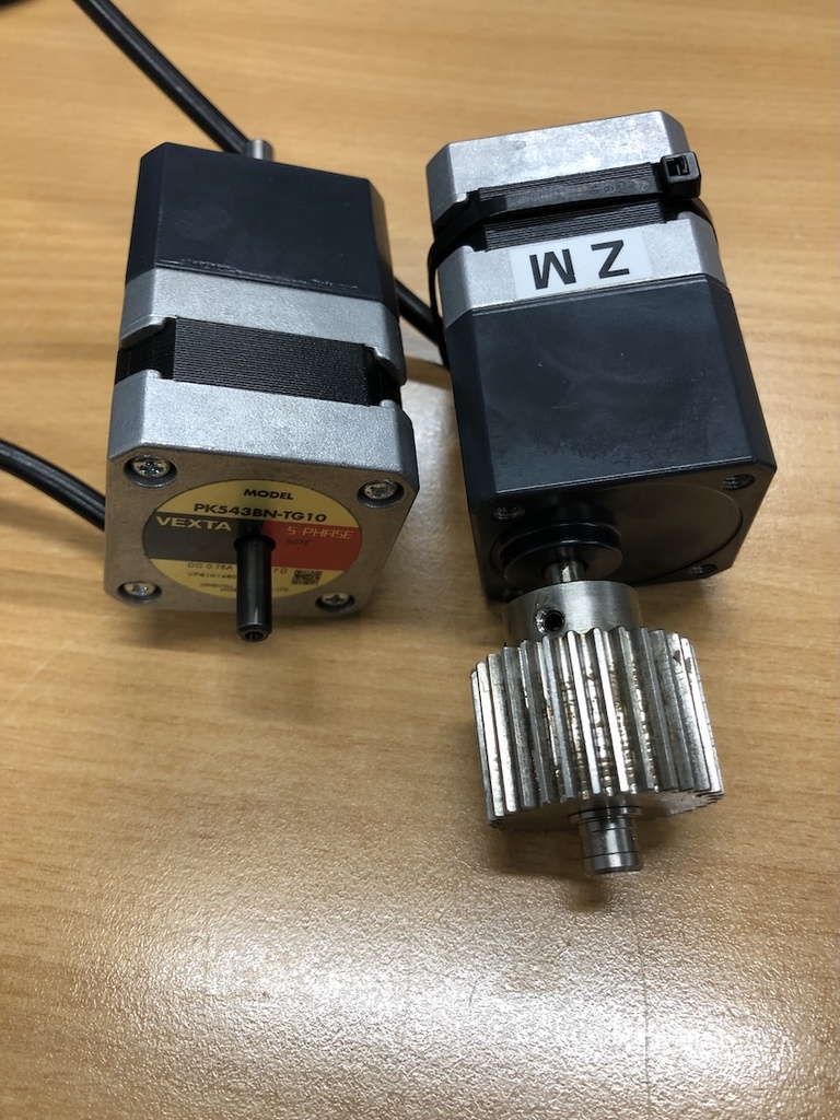 PK543BN-TG10 DC Stepper Motor Vexta 5-Phase 0.75A w/ Clean Damper