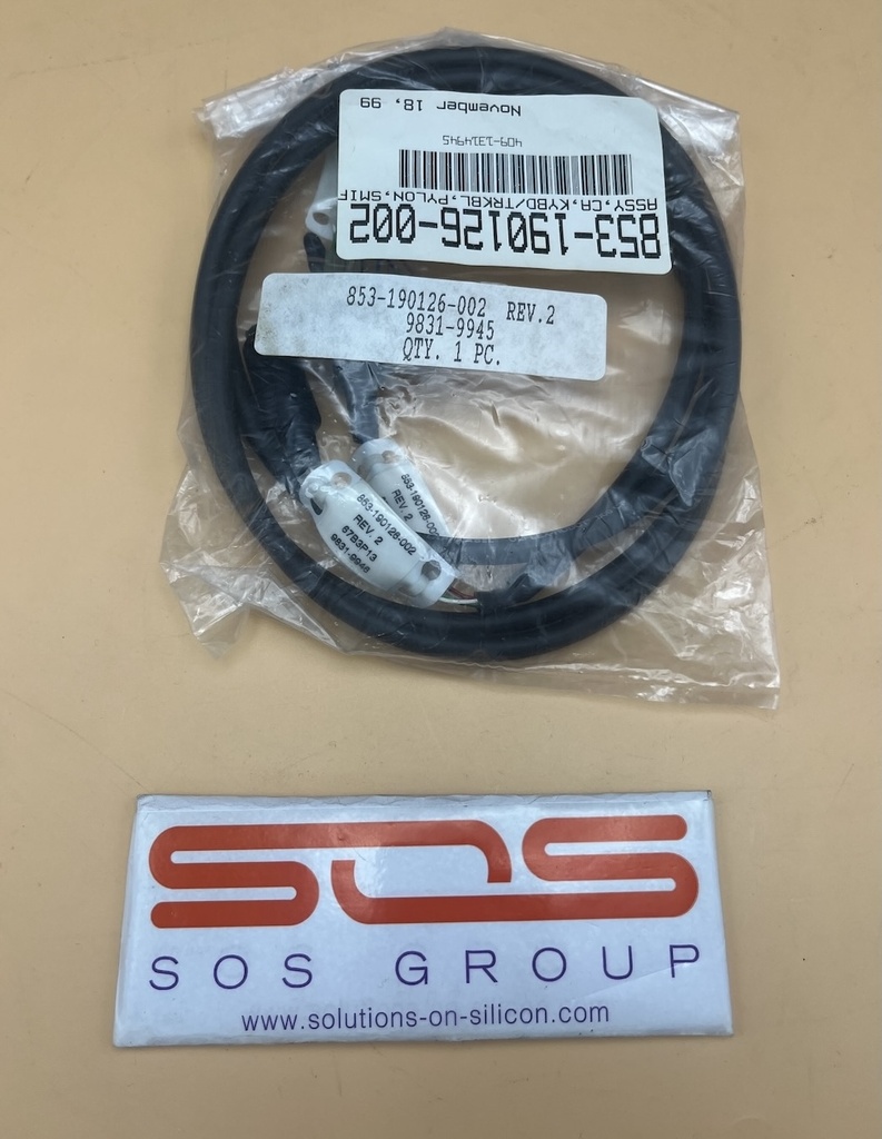 LAM Research 853-190126-002 ASSY, CA, KYBD/TRKBL, PYLON, SMIF