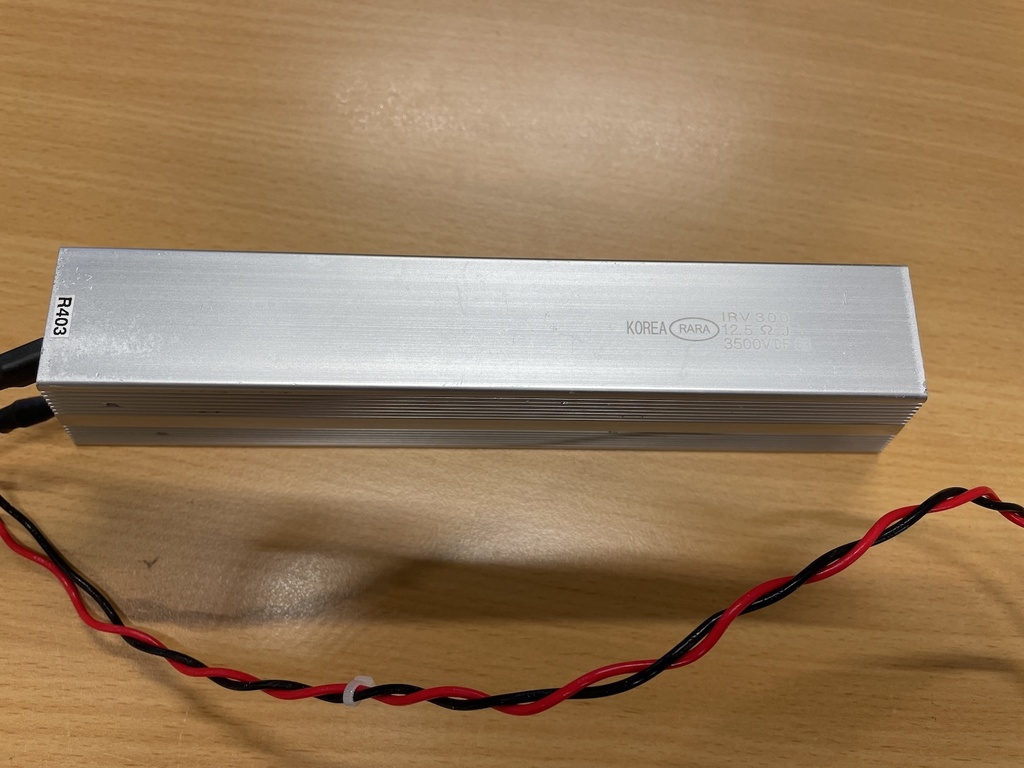 RARA ELECTRONICS WIRE WOUND RESISTOR IRV300 60Ω J 3500V