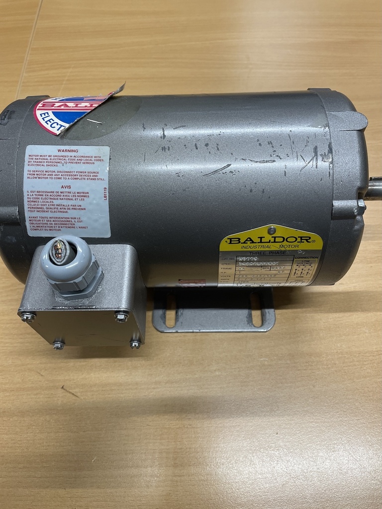 VARIAN KESTREL 650/750 M3116 BALDOR 1HP Electric motor