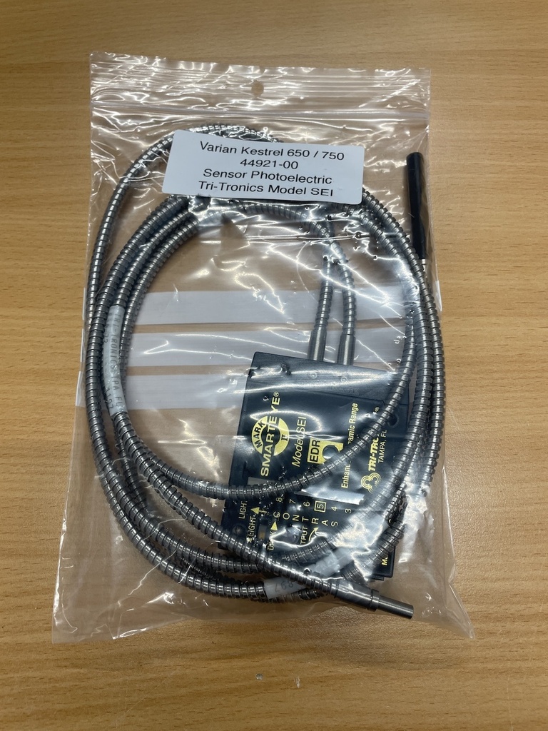 VARIAN KESTREL 650/750 44921-00 SENSOR PHOTOELECTRIC TRI-TRONICS MODEL SEI