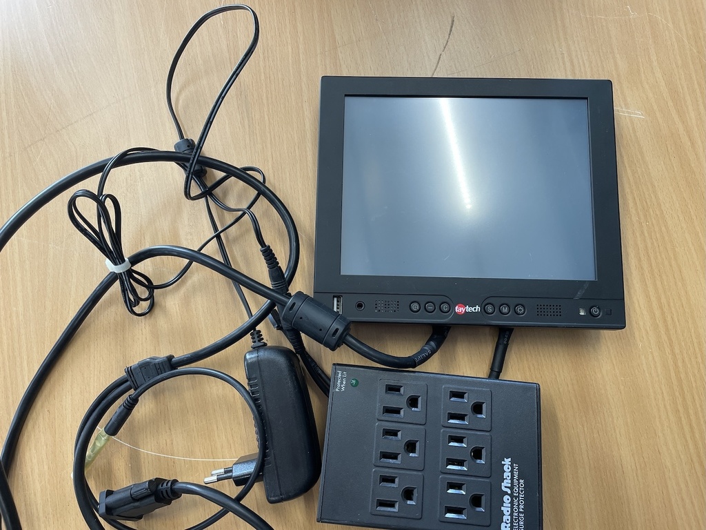 ayTech FT0080TM 8" TFT LCD Display Touch Screen Monitor Bildschirm VGA HDMI TOP