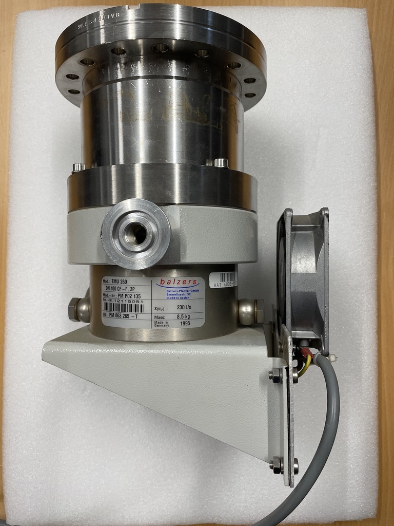 Pfeiffer Balzers Turbo Vacuum Pump TMU-260 DN-100-CF-F.2P PM-P02
