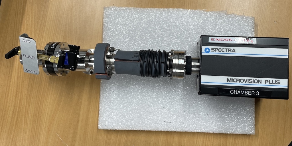Spectra Microvision Plus Residual Gas Analyzer + nor-cal 960305-1 air cylinder