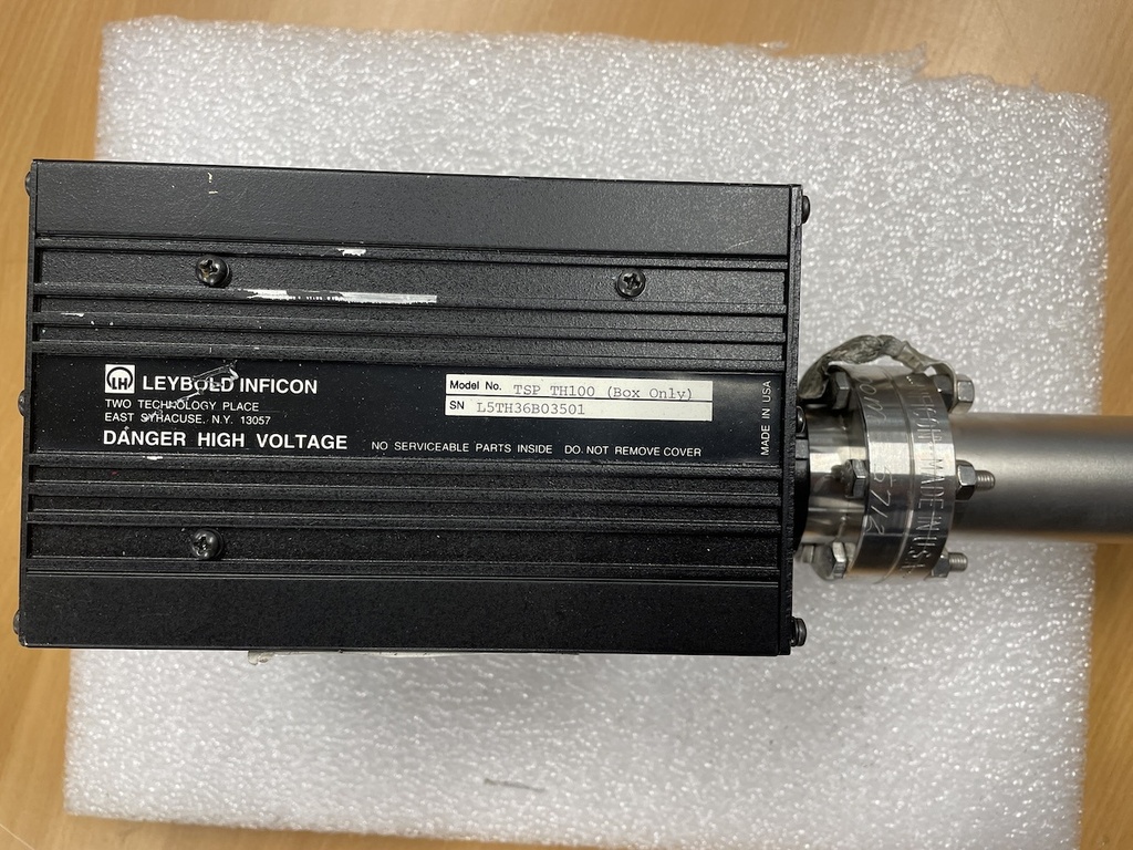 LEYBOLD INFICON TSP-TH100 RESIDUAL GAS ANALYZER
