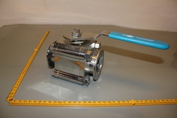 [E4200-QF50/501099] HIGH VACUUM SST BALL VALVE