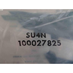 [SU4N/505954] Union, Straight 1/4" OD Tube, Integral Ferrule, PFA, Lot of 2