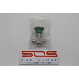 [SS-2H/100706] SS BELLOWS SEALED VALVE, WELDED, SS STEM TIP, 1/8" TUBE FITTING