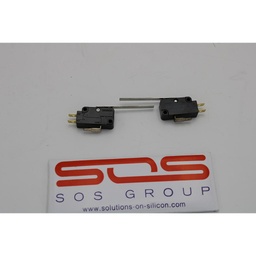 [D2MV01L1111C2/100824] SWITCH SNAP ACT SPDT 100MA 125V, Lot of 4