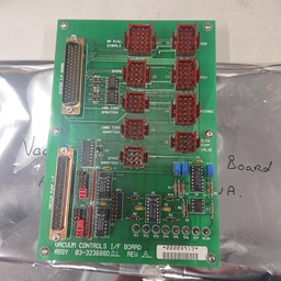 [03-323688D01/609490] Vacuum Control Interface Board, Rev.A