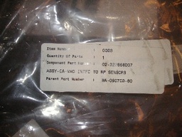 [02-322858D07/607898] CABLE - ASSY CA VAC INTFC TO RP SENSOR, BELDEN 9542, 20C