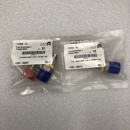 [3300-03613 & 3300-02281 / 700615] AMAT 3300-03613 3300-02281 Ftg Hose Conn 1/2H x 1/2(M)NPT SST, Lot of 3