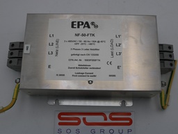 [NF-50-FTK/100898] RFI 3-Phase Filter 480VAC, 50A, Lot of 2