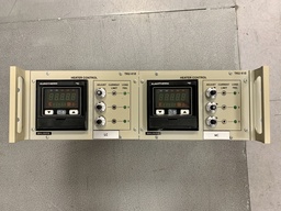 [TKU 410/101133] Heater Controller, Two Controllers in 19" Rack, Eurotherm 818S