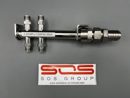 [0040-76367 / 610989] Applied Materials 0040-76367 Manifold Tall, Rev.B