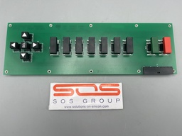 [220663 / 604380] KLA TENCOR INSTRUMENTS CONTROL PANEL II SFS75, PCB ASSY 220663