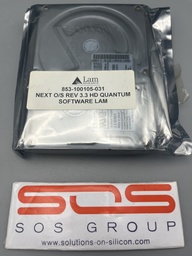 [853-100105-031 / 602534] LAM RESEARCH 853-100105-031 HARD DISK NEXT O/S REV 3.3 HD QUANTUM SOFTWARE