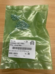 [3690-02673/ 102278] AMAT 3690-02673 SCR MACH PAN HD 6-32 X 1/4 PHH STL ZIN LOT OF 35
