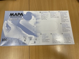 [102357] Trilite disposable unpowdered gloves Mapa size 9, box of 100 pieces