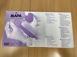 [102359] Trilite disposable unpowdered gloves Mapa size 6, box of 100 pieces