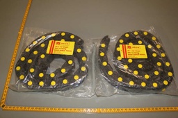 [599-516/502510] CABLE TRUNKING, BEND RADIUS 40mm, LOT OF 2