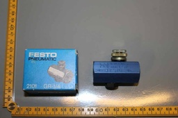 [GR-1/4/504479] ONE-WAY FLOW CONTROL VALVE, FESTO 2101