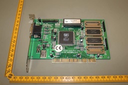 [FVGAP-SS2D PCI 2MB/504751] PCI Local Bus Video Card, FCC ID: K4NSIS6202-2M-01