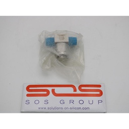 [SS-4TF2-60/505820] SS Tee-Type Particulate Filter, 1/4 in. Male NPT, 60 Micron