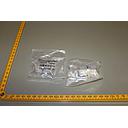 [SS-4-VCR-6-DF/505833] 316 Stainless Steel VCR Face Seal Fitting, 1/4 in. Double Female Union Body, Lot of 5