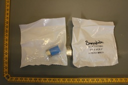 [SS-4-VCR-P/505836] 316 SS VCR Face Seal Fitting, 1/4 in. Plug, Lot of 13