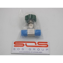 [SS-DSV51/505893] SS Diaphragm Sealed Valve, High Pressure High Purity, 1/4 in. Female VCR