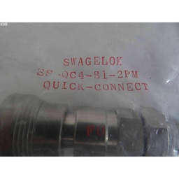 [SS-QC4-B1-2PM/505901] QUICK-CONNECT BODY, 1/8" MNPT, BULKHEAD CONNECTOR