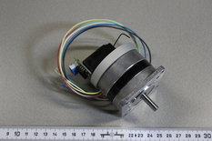 [2004017-00/507683] Stepping Motor with 2001035 / AB2-RST-DC_SCHR-INKR, HEDS-5500 A14 Encoder