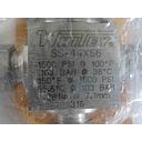 [SS-44XS6/508638] SS 1-PIECE 40 SERIES 3-WAY BALL VALVE, 2.0Cv, 3/8 in. TUBE, LOT OF 4