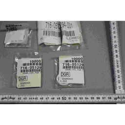 [716-051294-001/200784] LAM 716-051294-001 WASHER CERAMIC POWER FEEDTRHOUGH, LOT OF 5