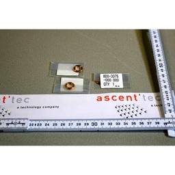 [BD0-3375-000/100505] SLIP WASHER, BRASS, 8MM ID, 14MM OD, 1.5MM THICK, LOT OF 6