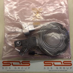[853-347147-006/800516] Assy,Htd Pdl,Plsh&Pltd,Hdwr,6", Rev.B