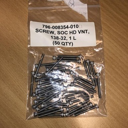 [796-008354-010/800349] Scr, Soc Hd, Vnt, .138-32, 1 L, Lot of 10